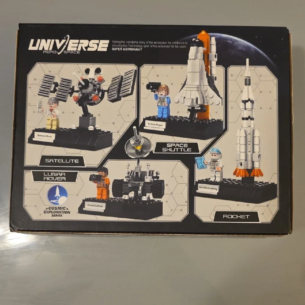 (J64) Space Lunar Rover Building / Lego Set -